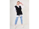 15760 Kuşaklı Triko Süveter